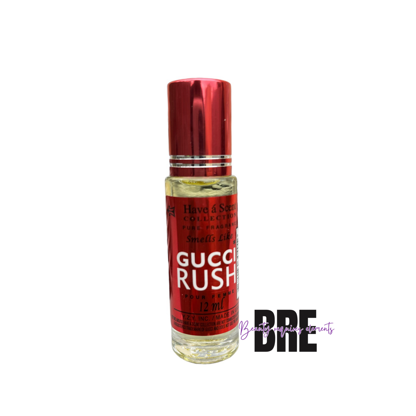 Beauty requires elements impression of Gucci rush